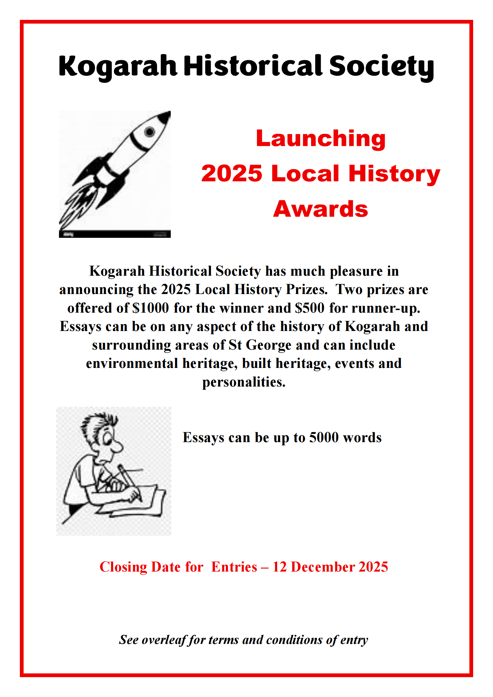 History Prize Flyer